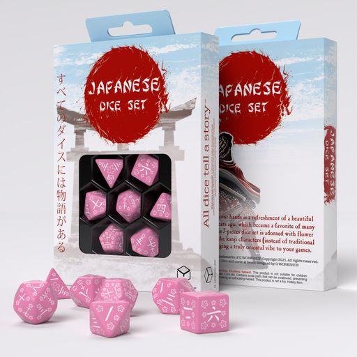 [QWSSKAN4R] Japanese Dice Set: Sweet Spring Memory