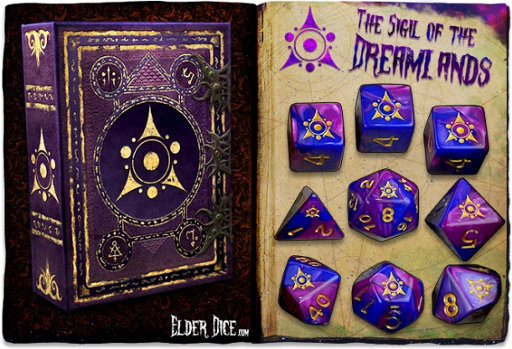 [INFBLKEDP-D01] Elder Dice Sigil of the Dreamlands
