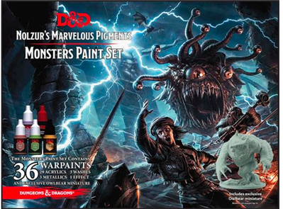 [75002] D&amp;D Nolzur's Marvelous Pigments - Monsters Paint Set