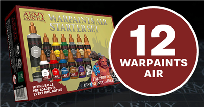 [AW8001] The Army Painter - Warpaints Air Starter Set