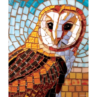 [Sunsout-70703] Stained Glass Owl (1000pc)