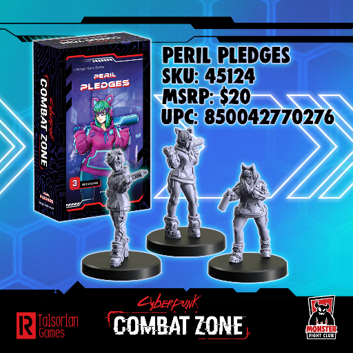 [MFC45124] Cyberpunk Red Combat Zone Peril Pledges