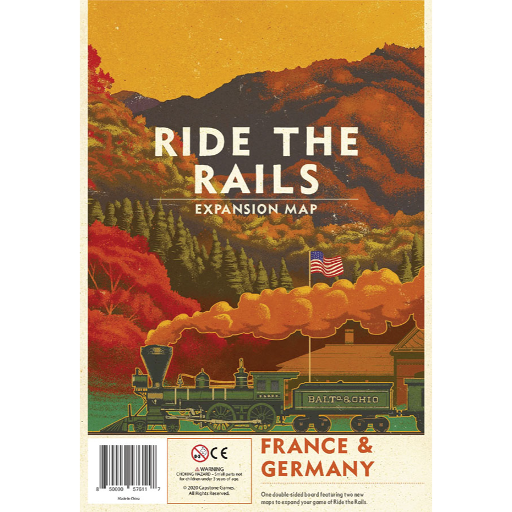 [CSGIR202] Iron Rails 2 Ride the Rails France and Germany Map