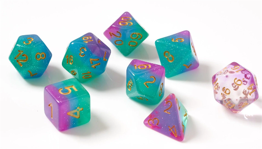 [SDZ0003-01] Sirius Dice - Dice Set - Northern Lights