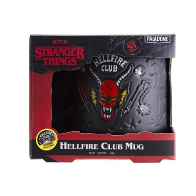 [PP9938ST] Stranger Things - Hellfire Club Demon Embossed Mug