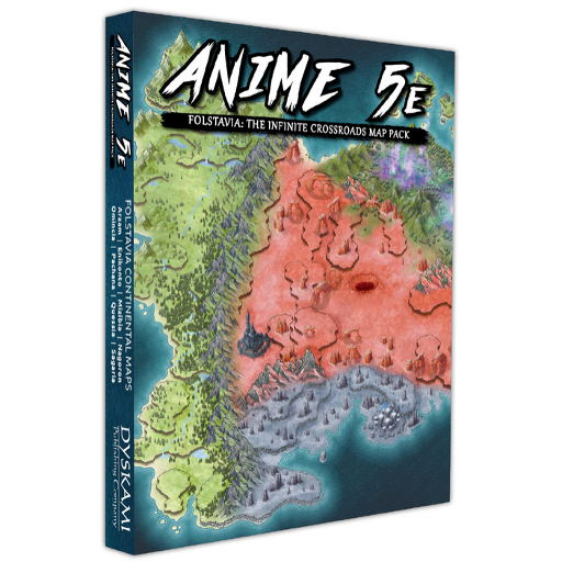[DYS604] Anime 5E RPG Folstavia Map Pack