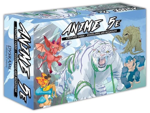 [DYS602] Anime 5E RPG Creature Cards Volume 1 Woodlands and Mountains