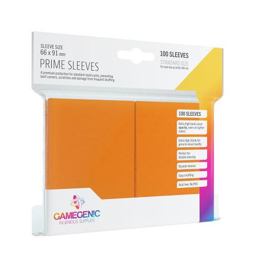 [GGS10023ML] Gamegenic - Prime Sleeves Orange (100 Sleeves)