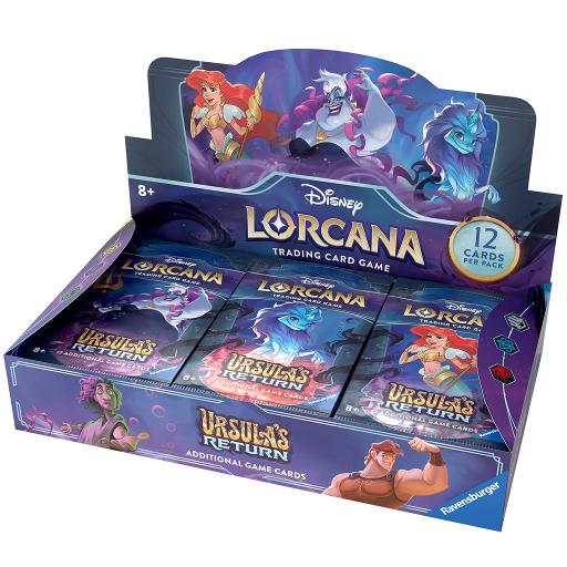 [11098342] Disney Lorcana TCG: Ursula's Return Booster Box (24 Boosters)