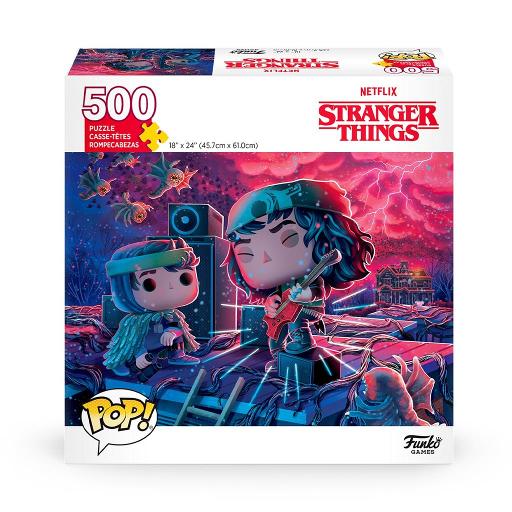 [FK74898] Funko POP! Puzzles: Stranger Things S4 - Eddie W/ Guitar (500pc)