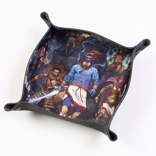 [DTS-CHA-RQT-001] RuneQuest Cover Runequest Square Folding Dice Tray