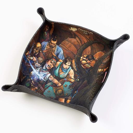 [DTS-CHA-RQT-002] Snakepipe Hollow Runequest Square Folding Dice Tray