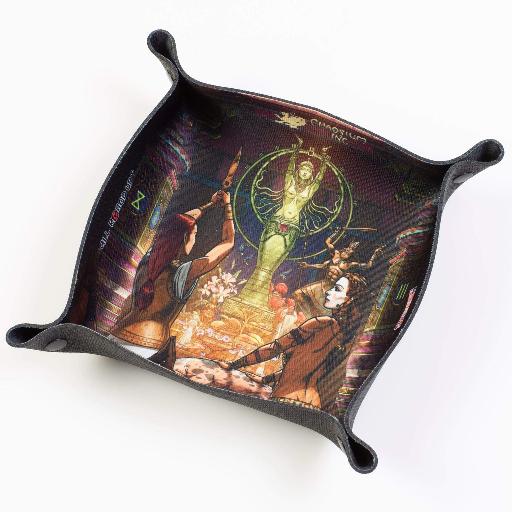 [DTS-CHA-RQT-004] Ceremony Runequest Square Folding Dice Tray