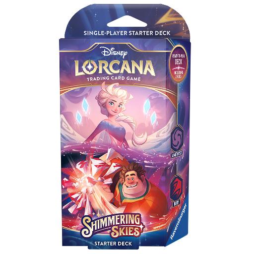 Disney Lorcana TCG: Shimmering Skies Starter Deck Amethyst &amp; Ruby