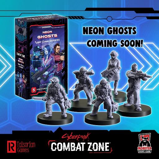 [MFC45114] Cyberpunk Red Combat Zone Neon Ghosts