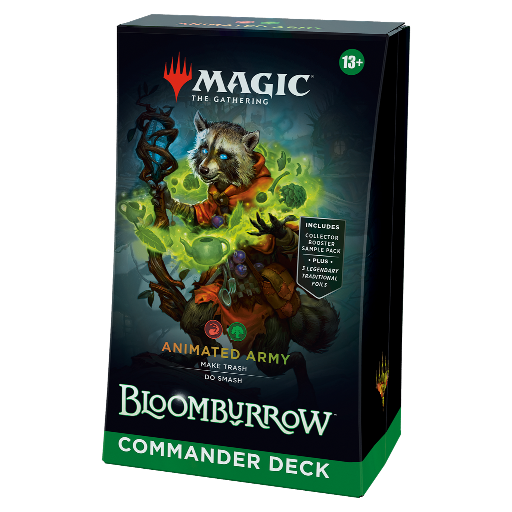 Magic The Gathering - Bloomburrow Commander - Animated Army