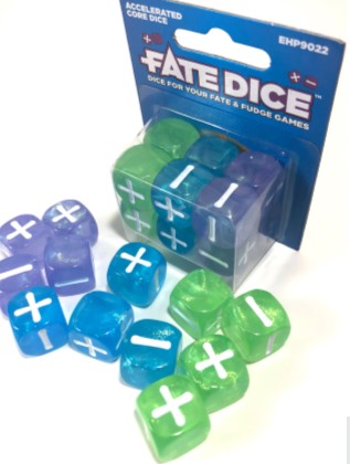 [EHP9022] Fate Dice Accelerated Core