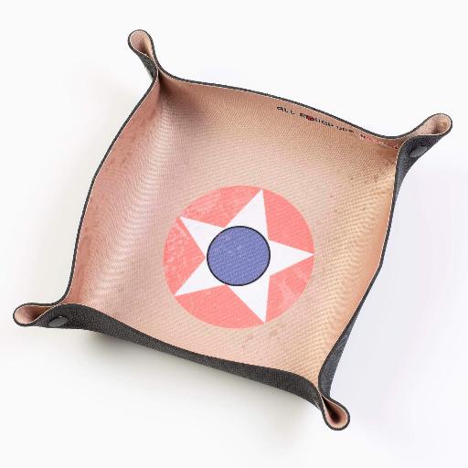 [DTS-ARU-MIL-008] WW2 USA Square Folding Dice Tray