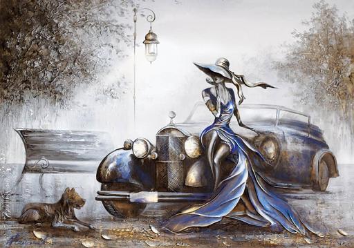 [MAG-2318] Lady in Blue (1000)