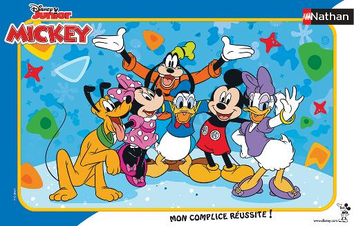 [Nathan-86146] Frame Puzzle - Mickey's Friends (15)