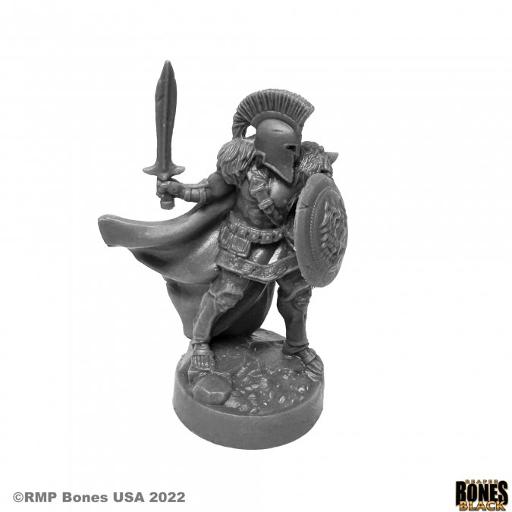 [RPR44169] Bones Black Jaxon Greek Warrior