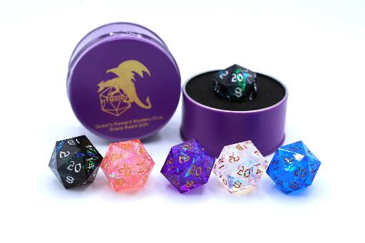 [HYG00214] Quests Reward Mystery Dice Sharp Resin D20