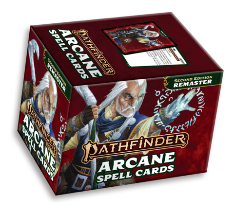 [PZO10003-BC] Pathfinder Arcane Spell Cards Remastered
