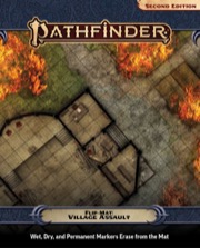 [PZO11016-FM] Pathfinder Flip-Mat Village Assault