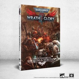 [CB72638] Wrath &amp; Glory RPG Threat Assessment Daemons &amp; Heretics