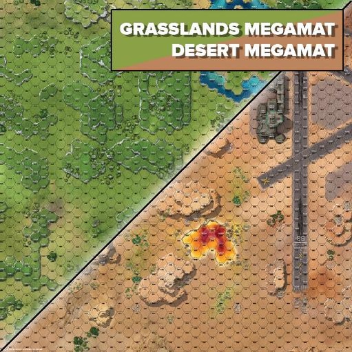 [CAT35800MM] Battletech BFM Desert / Grasslands