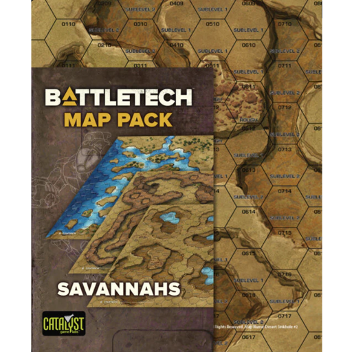 [CAT35156] BattleTech Map Pack Savannahs