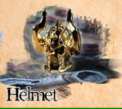 [MDGSKS0344] Player Token Gold Color Helmet In Metal Alloy