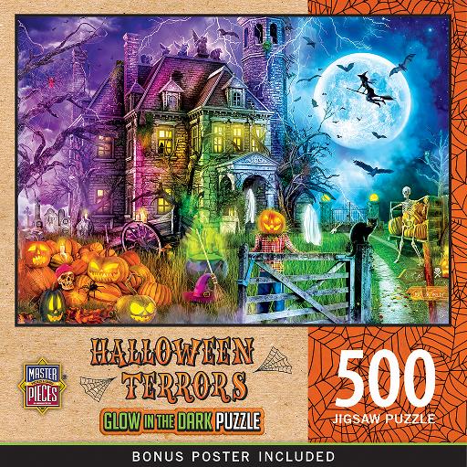 [MST32185] Halloween Terrors Glow in the Dark Puzzle (500)