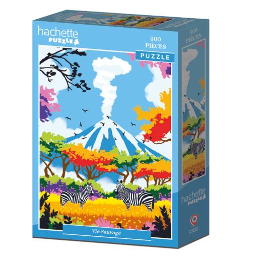 [Hachette-Puzzle-0002] Vie Sauvage (500pc)