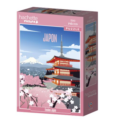 [Hachette-Puzzle-0009] Évasion Japon (500pc)