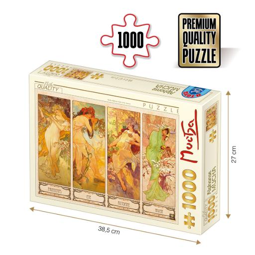 [Dtoys-70043] Alphonse Mucha : Seasons (1000pc)