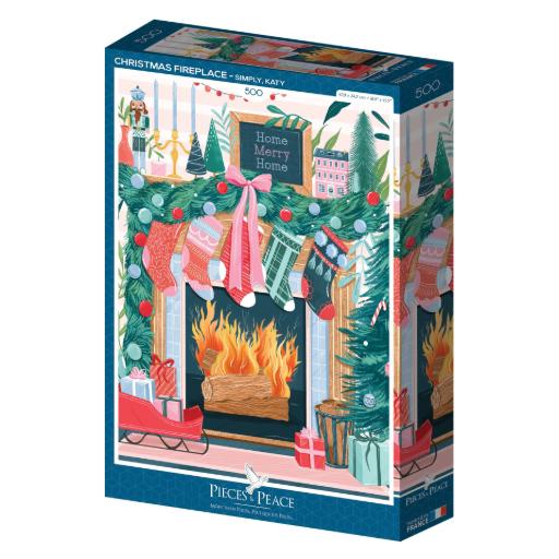[Pieces-and-Peace-0118] Christmas Fireplace (500pc)
