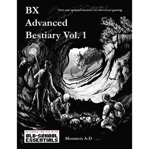 [NCG0035] B/X Advanced Bestiary Vol. 1 A-D