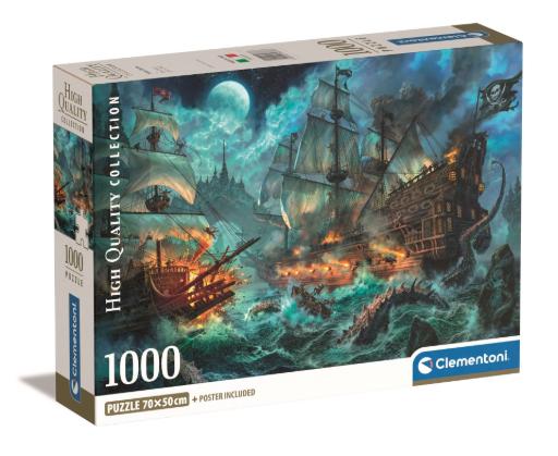 [Clementoni-39777] Pirates Battle (1000pc)