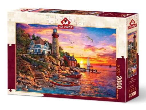 [Art-Puzzle-5486] The Gorgeous Sunset (2000pc)