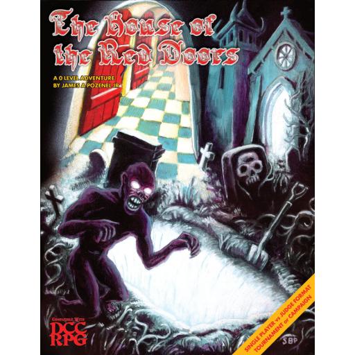 [HOS0001] DCC RPG The House of Red Doors