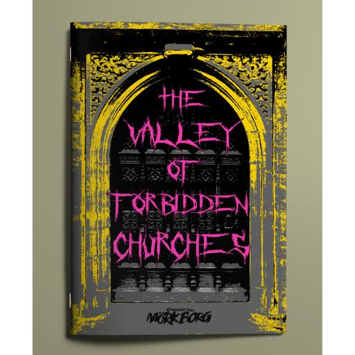 [EFRPG692] Mörk Borg RPG Valley of Forbidden Churches