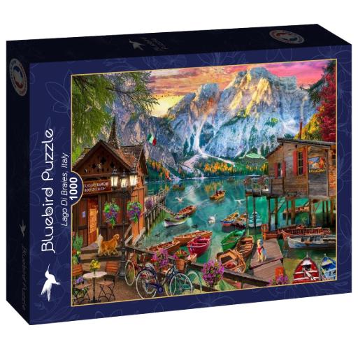 [Bluebird-Puzzle-F-90919] Lago Di Braies, Italy (1000pc)