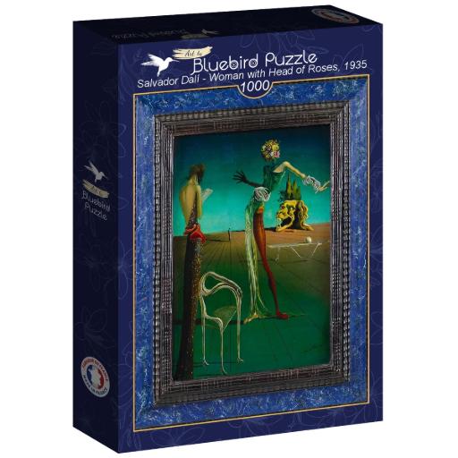 [Art-by-Bluebird-F-60328] Salvador Dalí - Woman with Head of Roses, 1935 (1000pc)