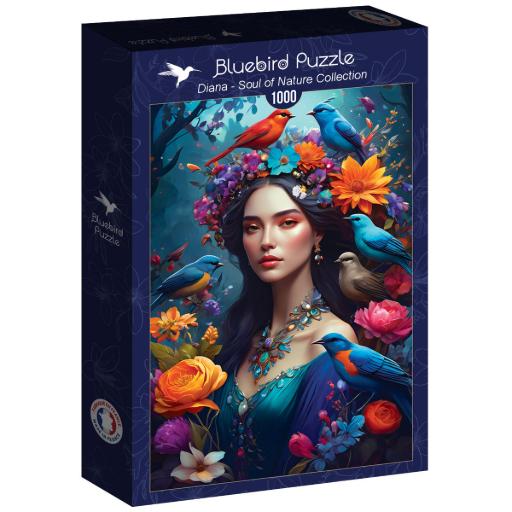 [Bluebird-Puzzle-F-90575] Diana - Soul of Nature Collection (1000pc)