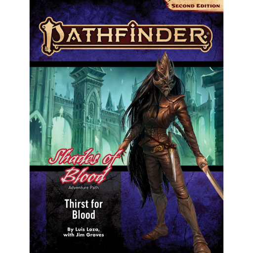 [PZO15213-SC] Pathfinder Adventure Path Thirst For Blood (Shades of Blood 1 of 3)