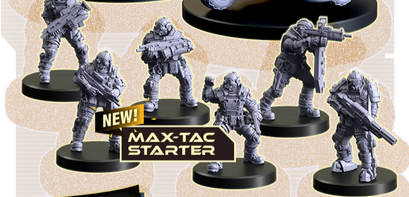 [MFC45129] Cyberpunk Red Combat Zone MAX-TAC Starter Gang