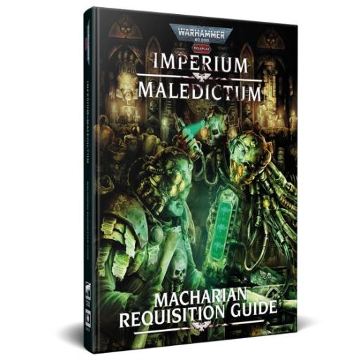 [CB72711] Warhammer 40K RPG Imperium Maledictum Inquisition Macharian Requisition Guide