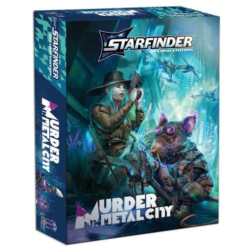 [PZO24005-BX] Starfinder Adventure Murder in Metal City
