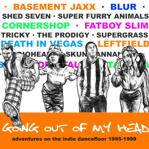 [CRCD4BOX195] Going Out of My Head - Adventures on the Indie Dancefloor 1995-1999 (4CD Clamshell Box)